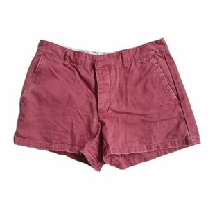 Vintage American Eagle red twill shorts size 0